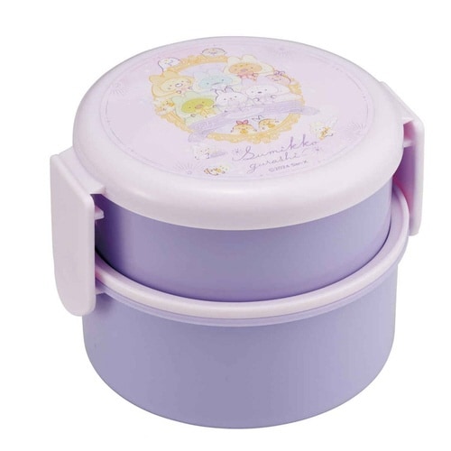 弁当箱 2段 500ml 抗菌丸型ランチBOX2段