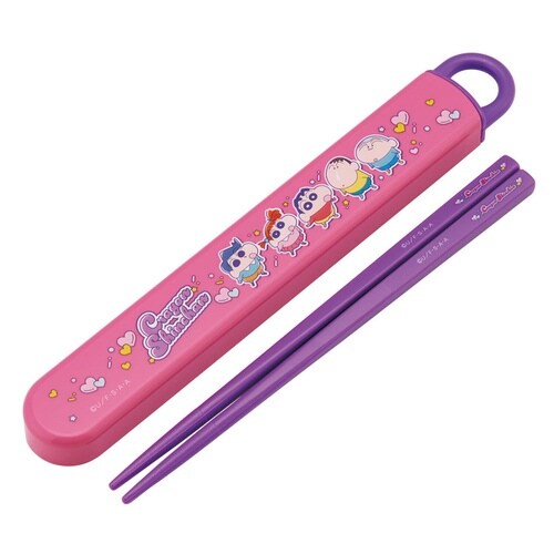 箸箱セット 抗菌食洗機対応箸箱セット クレしん25