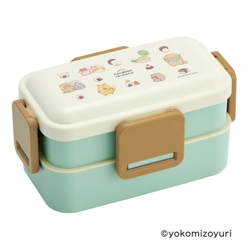 弁当箱 600ml 抗菌2段ふわっと弁当箱