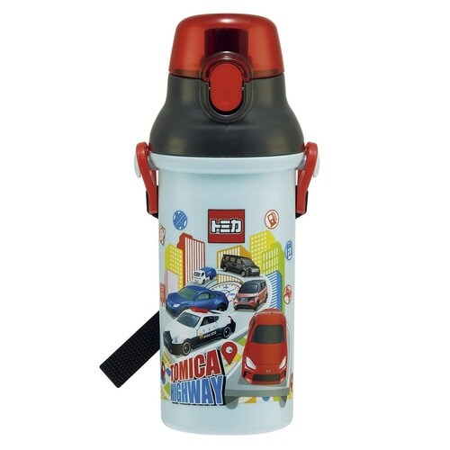 水筒 480ml 抗菌直飲プラボトル トミカ25