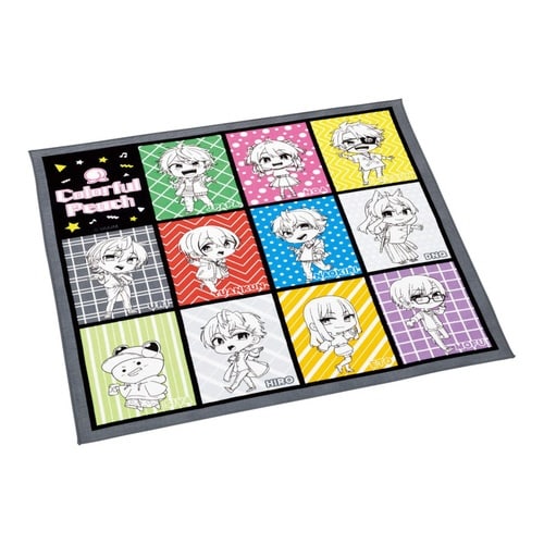 ランチクロス 43×43cm カラフルピーチ25