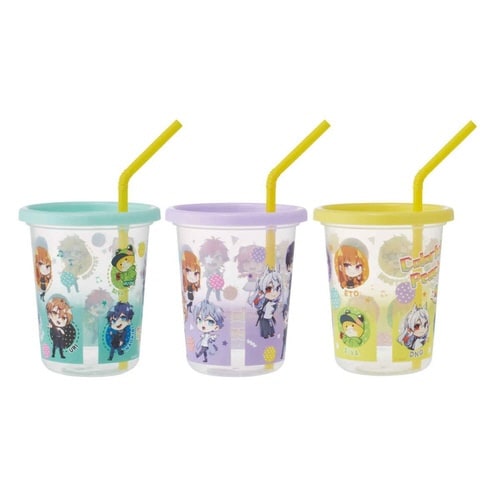 タンブラー 320ml ストロー付タンブラー