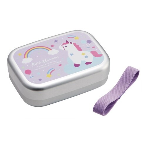 弁当箱 370ml アルミ弁当箱 リトルユニコーン