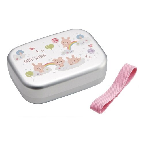 弁当箱 370ml アルミ弁当箱 ラビットガーデン