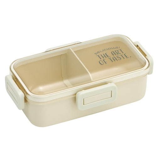 弁当箱 530ml 抗菌ふわっと弁当箱 ベージュ