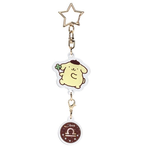 キーホルダー アクリル ポムポムプリン×天秤座