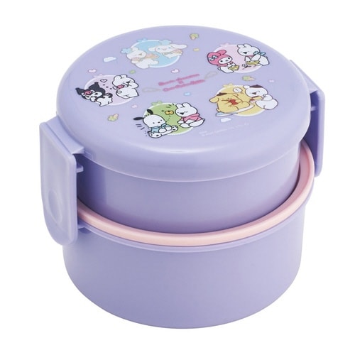 弁当箱 2段 500ml 抗菌丸型ランチBOX2段