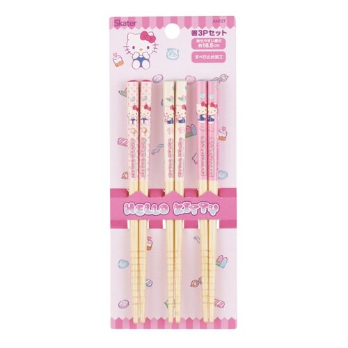 箸 16.5cm 竹箸 キティ ハローキティ