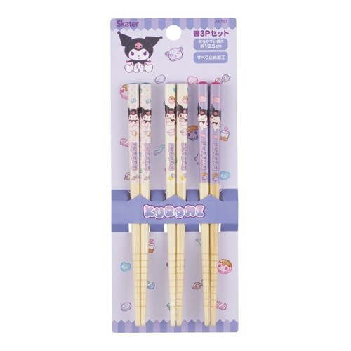 箸 16.5cm 竹箸 キティ クロミ クロミ
