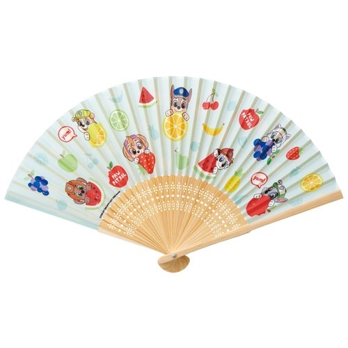 扇子 キッズ パウパトロール フルーツ