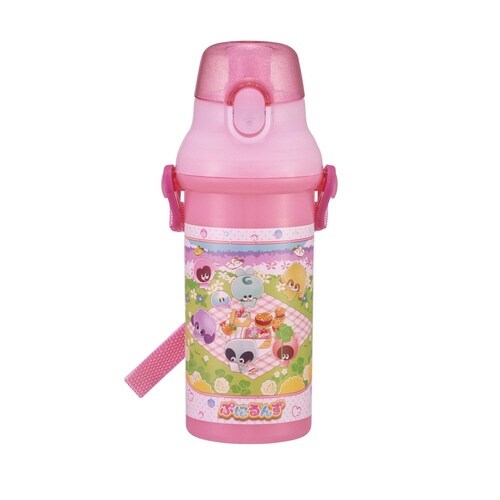 水筒 480ml 抗菌直飲プラボトル ぷにるんず