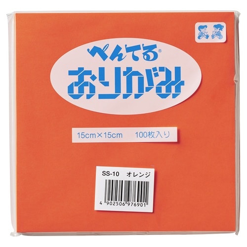 ぺんてるおりがみ 普通色 SS−10×9