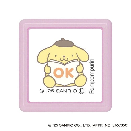 Nサンリオキャラクターズミニポンスタンプ12×8