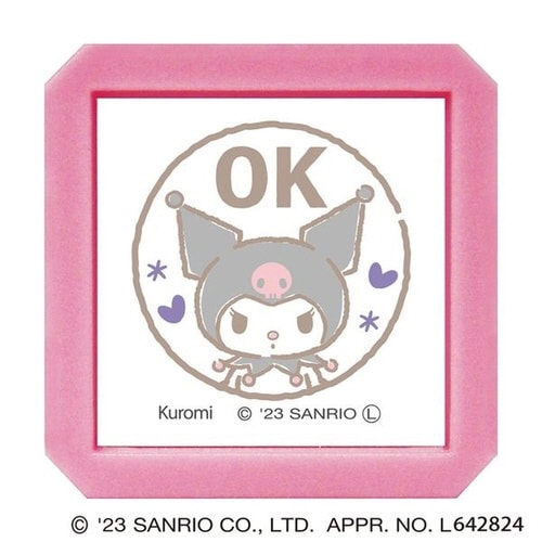 サンリオキャラクターズ浸透印SQ/クロミOK×6