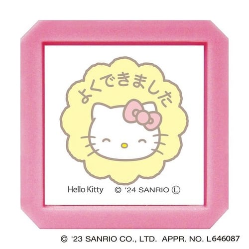 サンリオキャラクターズ浸透印SQ/キティ21×6