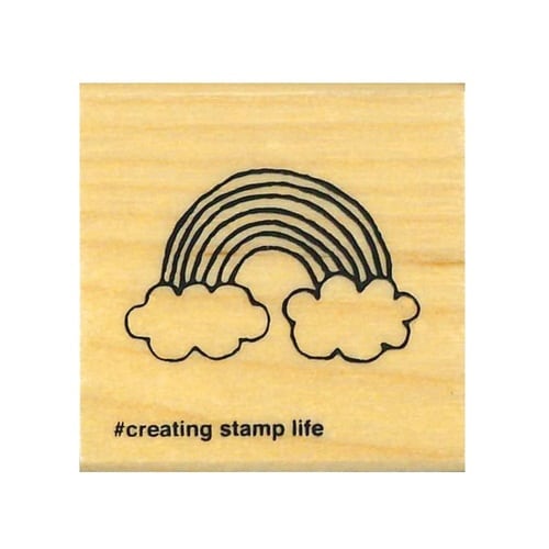 Nアイラブスタンプ/虹10×8