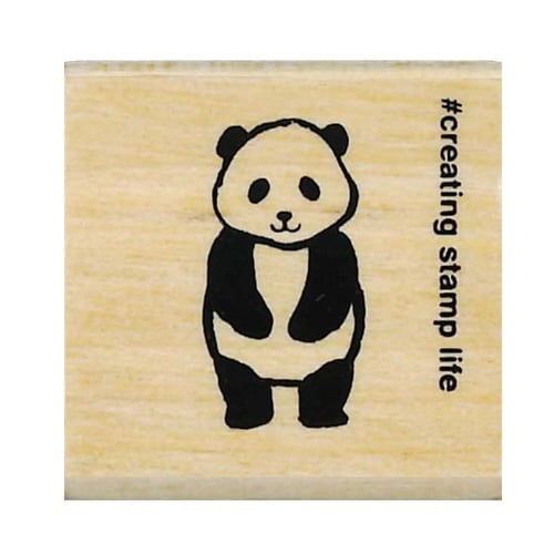 Nアイラブスタンプ/おじぎパンダ21×8