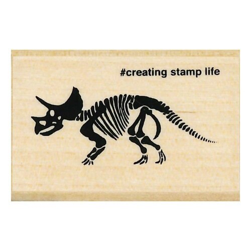 Nアイラブスタンプ/トリケラトプス35×8