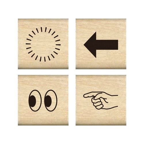 N#手帳はんこ部/ここに注目 0409−016×6