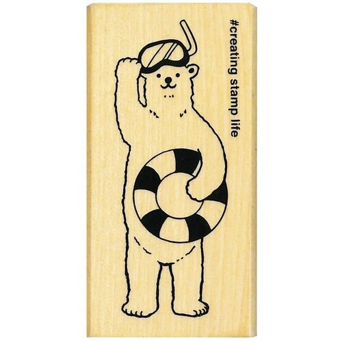 Nアイラブスタンプ/シロクマサマー×6