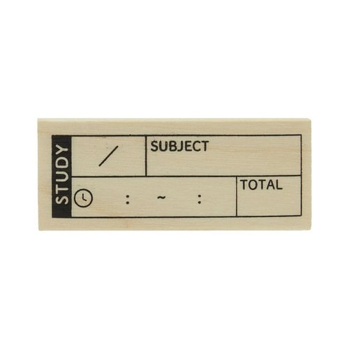 N#手帳はんこ部/STUDY 0411−007×8