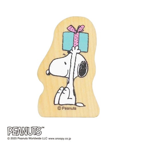 スヌーピー ウッドピーススタンプ 2283−005