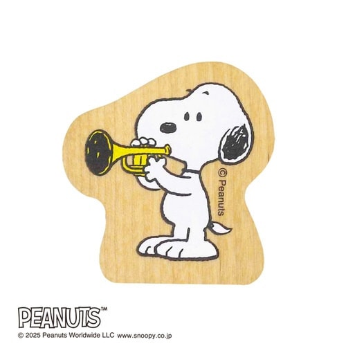 スヌーピー ウッドピーススタンプ 2283−006