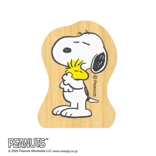 スヌーピー ウッドピーススタンプ 2283−008