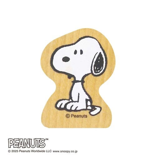 スヌーピー ウッドピーススタンプ 2283−009