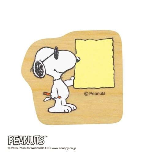 スヌーピー ウッドピーススタンプ 2283−010