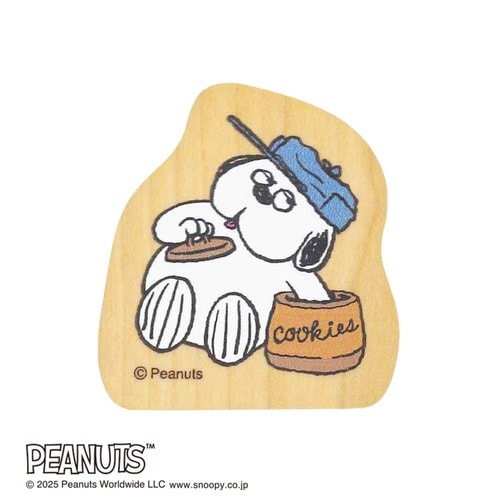 スヌーピー ウッドピーススタンプ 2283−012