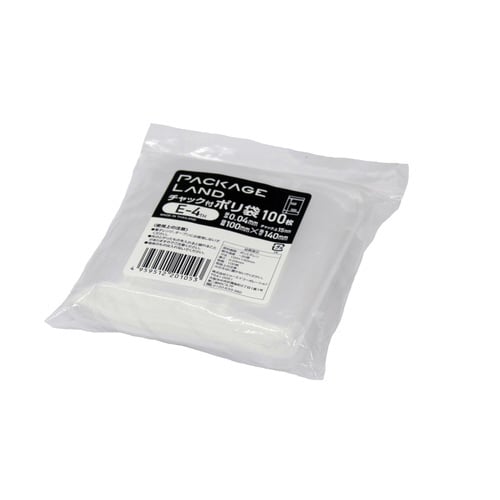チャック付ポリ袋 100枚入×80パック