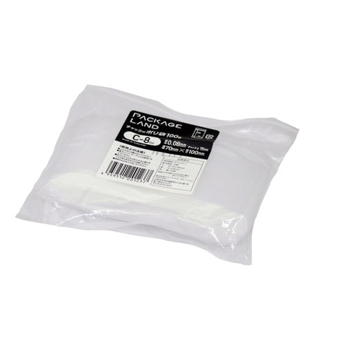 チャック付ポリ袋 100枚入×70パック