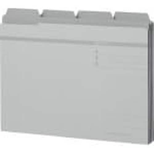 カットフォルダー(4カット) No.44−4P 灰