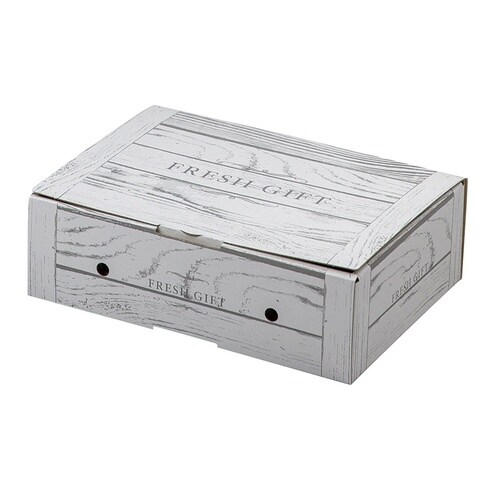 ギフト箱 フレッシュギフト 白木目×10