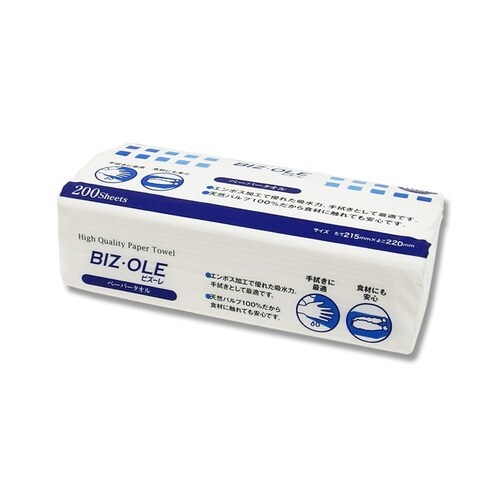 ビズーレペーパータオルレギュラー×30