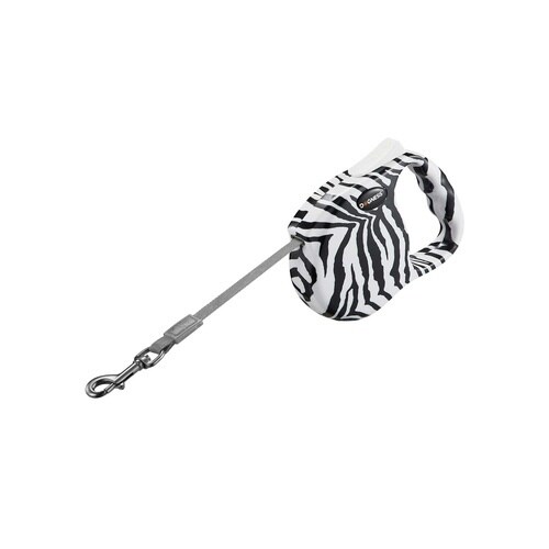 ドッグネス 伸縮リード モダン ゼブラ