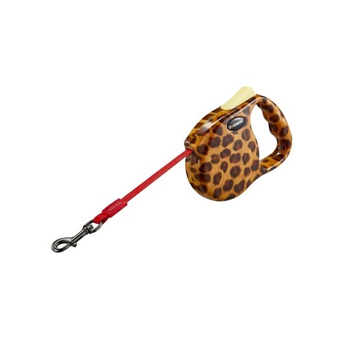 ドッグネス 伸縮リード モダン レオパー