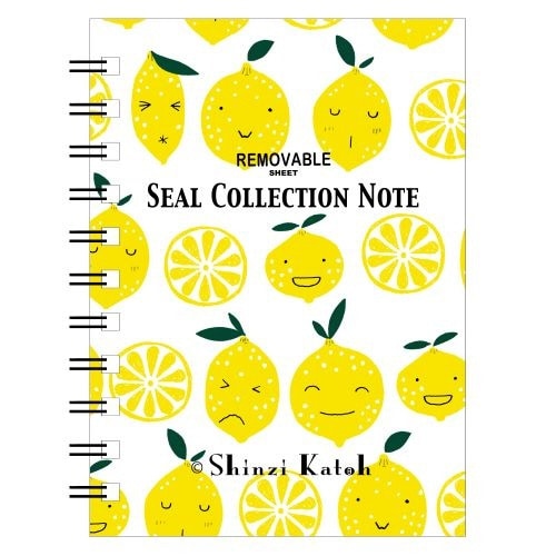 シール帳 レモン×5