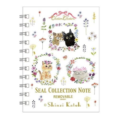 シール帳A6chaton chaton×5