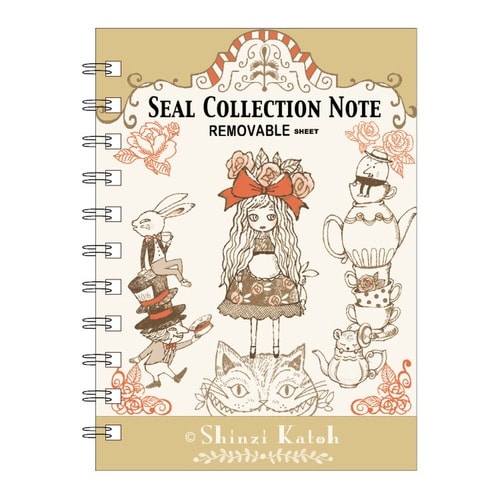 シール帳 A6 アリス×5