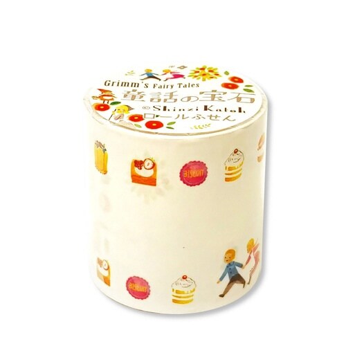 ロールふせん 童話の宝石グリム×6