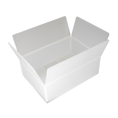 プラ製段ボール 底面B4 80サイズ ナチュラル