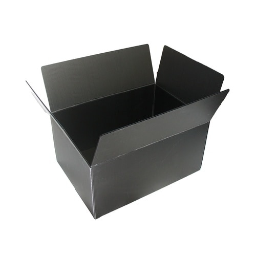 プラ製段ボール 底面B3 120サイズ 黒 20枚
