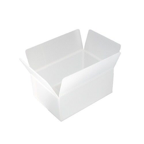 プラ製段ボール 底面B5 60サイズ ナチュラル