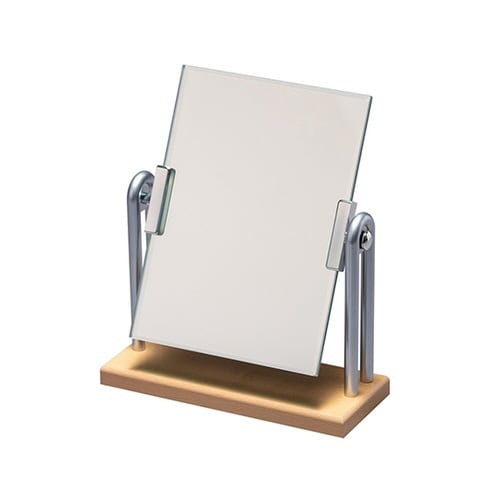 H−218 木製スタンドミラーDX