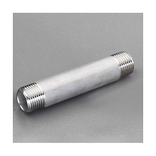 R1・1/2”x100mm 両ねじニップ