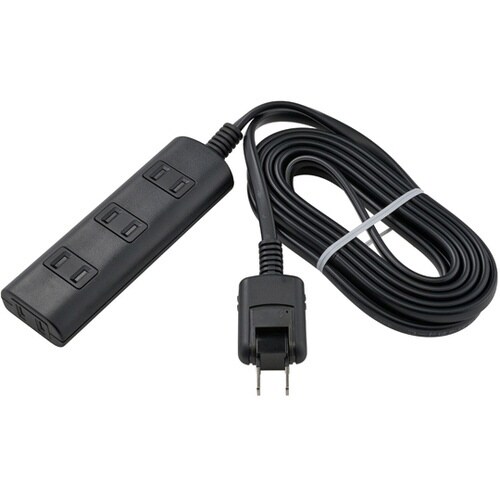 耐雷タップラン4P 3m 黒 WBT−N