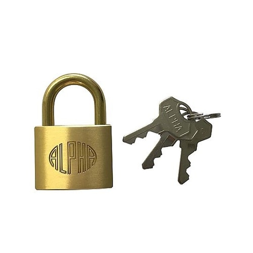アルファ シリンダー南京錠 40mm 同