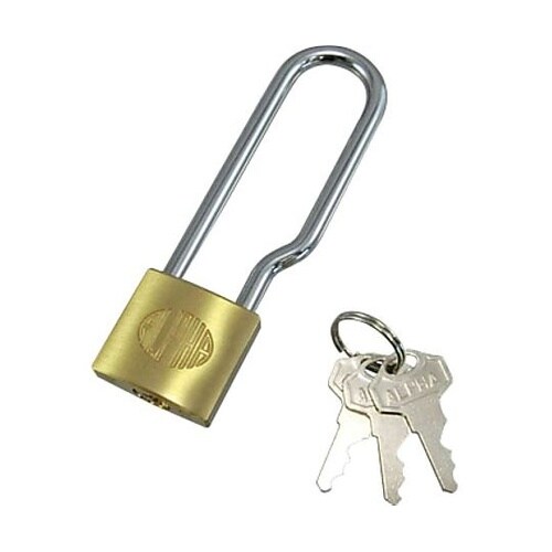 アルファ シリンダー南京錠 吊長タイプ